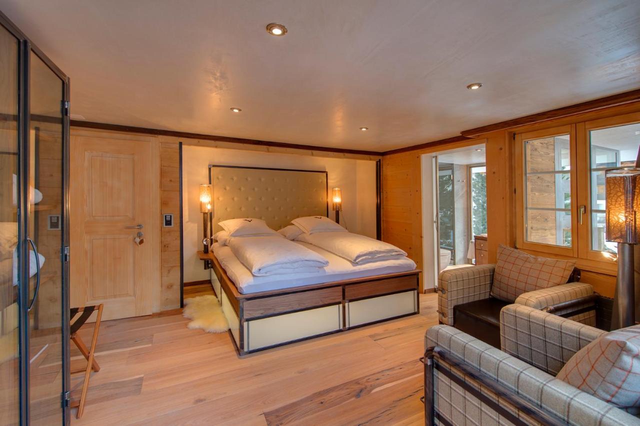 Backstage Hotel Chalet Rooms Zermatt Exterior photo